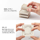 MD Paintable Stamp Pre- inked Soft Color Bread Brown