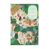 MD Yuru Log Notebook B6 Forest Animal A