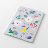 MD Yuru Log Notebook B6 Floral