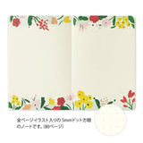 MD Yuru Log Notebook B6 Motif Textile A