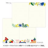 MD Yuru Log Notebook B6 Motif Textile A