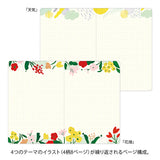 MD Yuru Log Notebook B6 Motif Textile A
