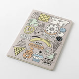 MD Yuru Log Notebook B6 Sweet & Animals