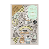MD Yuru Log Notebook B6 Sweet & Animals