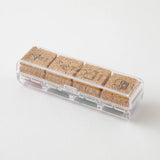 MIDORI Yuru Log Paintable Stamp Pre-inked Daily Life