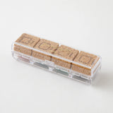 MIDORI Yuru Log Paintable Stamp Pre-inked Frame