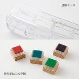 MIDORI Yuru Log Paintable Stamp Pre-inked Cafe