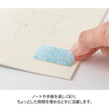 MD Yuru Log Roll Sticker Antique