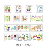 MD Yuru Log Roll Sticker Stamps