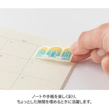 MD Yuru Log Roll Sticker Window Views