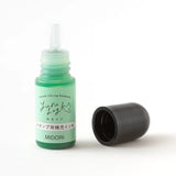 MIDORI Yuru Log Paintable Stamp Pre-inked Refill Ink Green