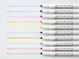 ZEBRA WKT7 Mildliner Highlighter Cream