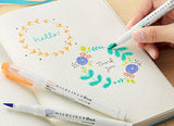ZEBRA Mildliner Brush Pen WFT8 Lemon Yellow