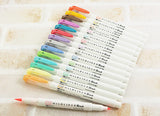 ZEBRA Mildliner Brush Pen WFT8 Lavender