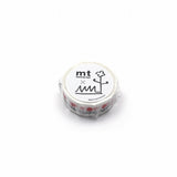 MT Makoto Matsubayashi Washi Tape Black Cat