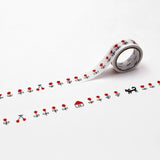 MT Makoto Matsubayashi Washi Tape Black Cat