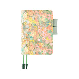 HOBONICHI TECHO 2024 A6 Liberty Fabrics Hollyhocks Orange (Cover Only)