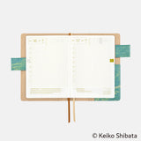 HOBONICHI A6 Cover 2025 Keiko Shibata Bread in the wind