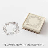 MD Paintable Stamp Pre- inked Soft Color Bread Brown