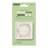 MD Paintable Stamp Pre- inked Soft Color Bread Brown