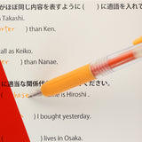 ZEBRA Sarasa Clip 0.5mm Red Orange