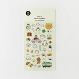 SUATELIER Daily Deco Sticker - Cat's Travel Log