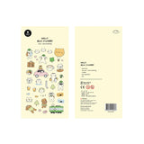 SUATELIER Daily Deco Sticker - Cat's Travel Log