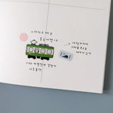 SUATELIER Daily Deco Sticker - Cat's Travel Log