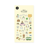 SUATELIER Daily Deco Sticker - Cat's Travel Log