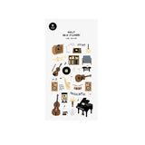 SUATELIER Daily Deco Sticker Jazz Cafe