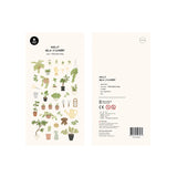 SUATELIER Daily Deco Sticker Little Plant Shop