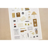 SUATELIER Daily Deco Sticker Writing Corner