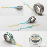 MT Washi Tape Wavy Pastel
