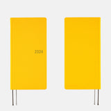 HOBONICHI TECHO 2024 Weeks [ENG] Single Colors Poppin' Yellow