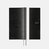 HOBONICHI TECHO 2024 Weeks [ENG] White Line Black