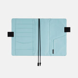 HOBONICHI TECHO 2024 A6 Black x Clear Blue (Cover Only)