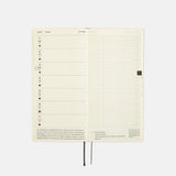 HOBONICHI TECHO 2024 Weeks [ENG] White Line Ivory