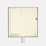 HOBONICHI TECHO 2024 Weeks [ENG] White Line Black