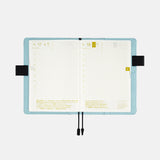 HOBONICHI TECHO 2024 A5 Black x Clear Blue (Cover Only)