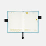 HOBONICHI TECHO 2024 A6 Black x Clear Blue (Cover Only)