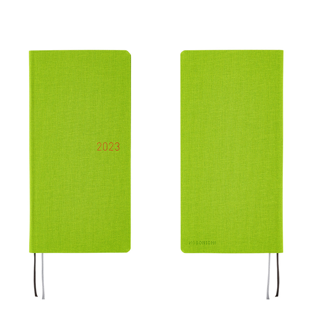 HOBONICHI TECHO 2023 Weeks [ENG] Fresh Green