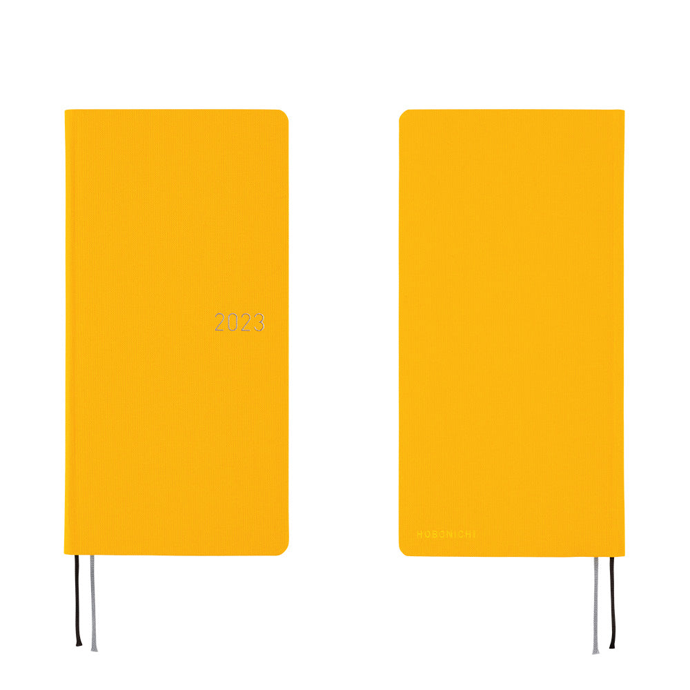 HOBONICHI TECHO 2023 Weeks [ENG] Tropical Yellow
