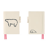 HOBONICHI TECHO 2023 Cousin Set [ENG] A5 Izumi Shiokawa: Polar Bear Relax