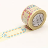 MT Ex Washi Tape beads Label