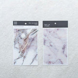 MU Craft Print-On Sticker Marble Pink 001