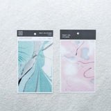 MU Craft Print-On Sticker Marble Ripple 003