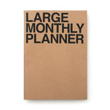 J STORY Monthly Planner Large Kraft