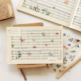 MU Craft Print-On Sticker Spring Flowers 118