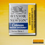 WINSOR & NEWTON Cotman Half Pan Watercolors LIST 1/2
