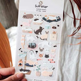 SUATELIER Stickers Meow